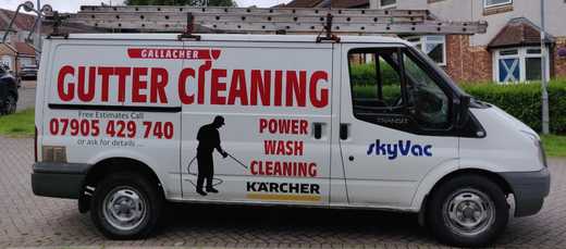 Gallacher Gutters branded service van